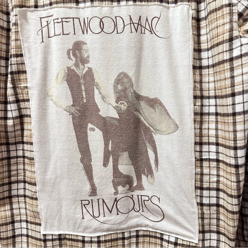 Fleetwood Mac rumors up cycle flannel - Picture 5 of 6